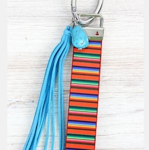 Multi-colored keychain